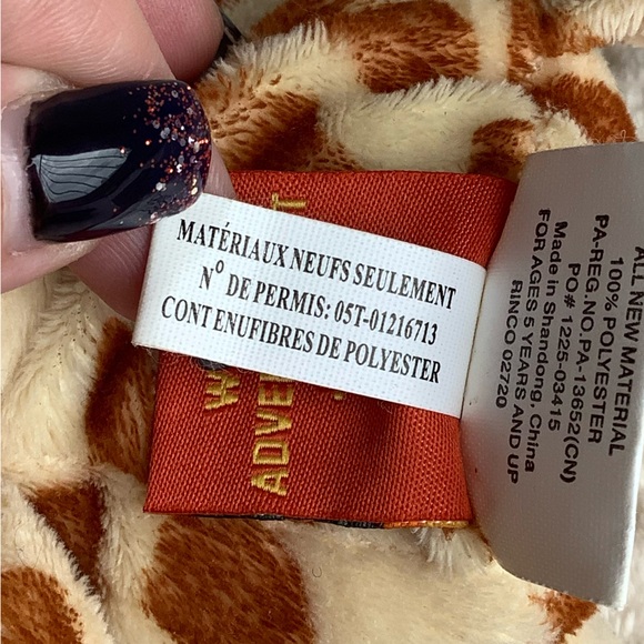 Adventure Planet Plush Giraffe Stuffed Animal Toy - Picture 8 of 11